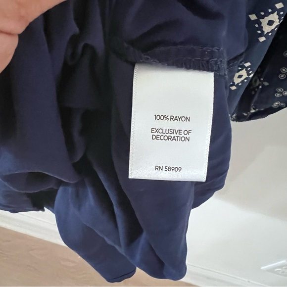 Nurture by Westbound Embroidered Long Sleeve Tunic Dress | Size Petite Large| - Picture 7 of 7